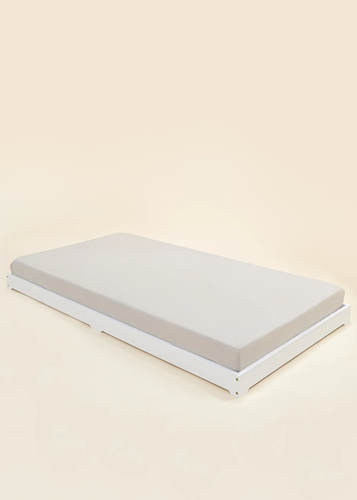 Barneseng Montessori - Hvitmalt