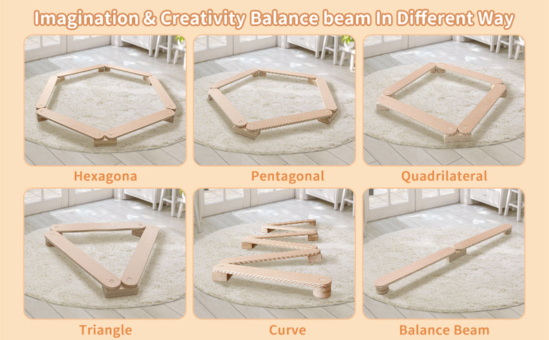 Balance Beam - Montessori balanseleke
