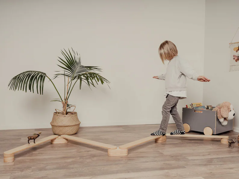 Balance Beam - Montessori balanseleke