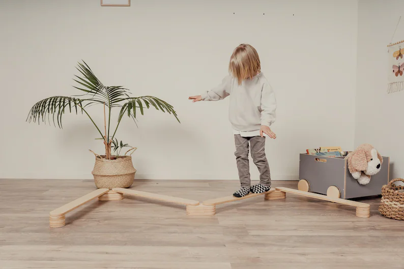 Balance Beam - Montessori balanseleke