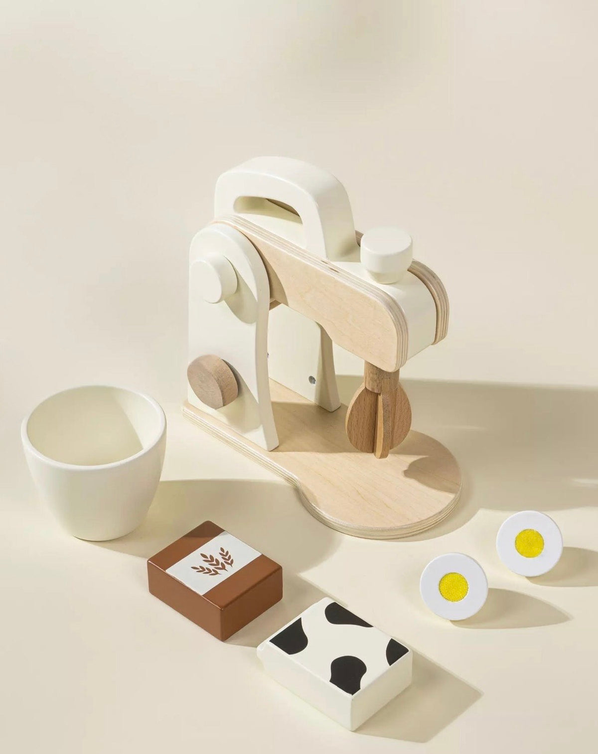 Tre Kjøkkenmikser med Tilbehør