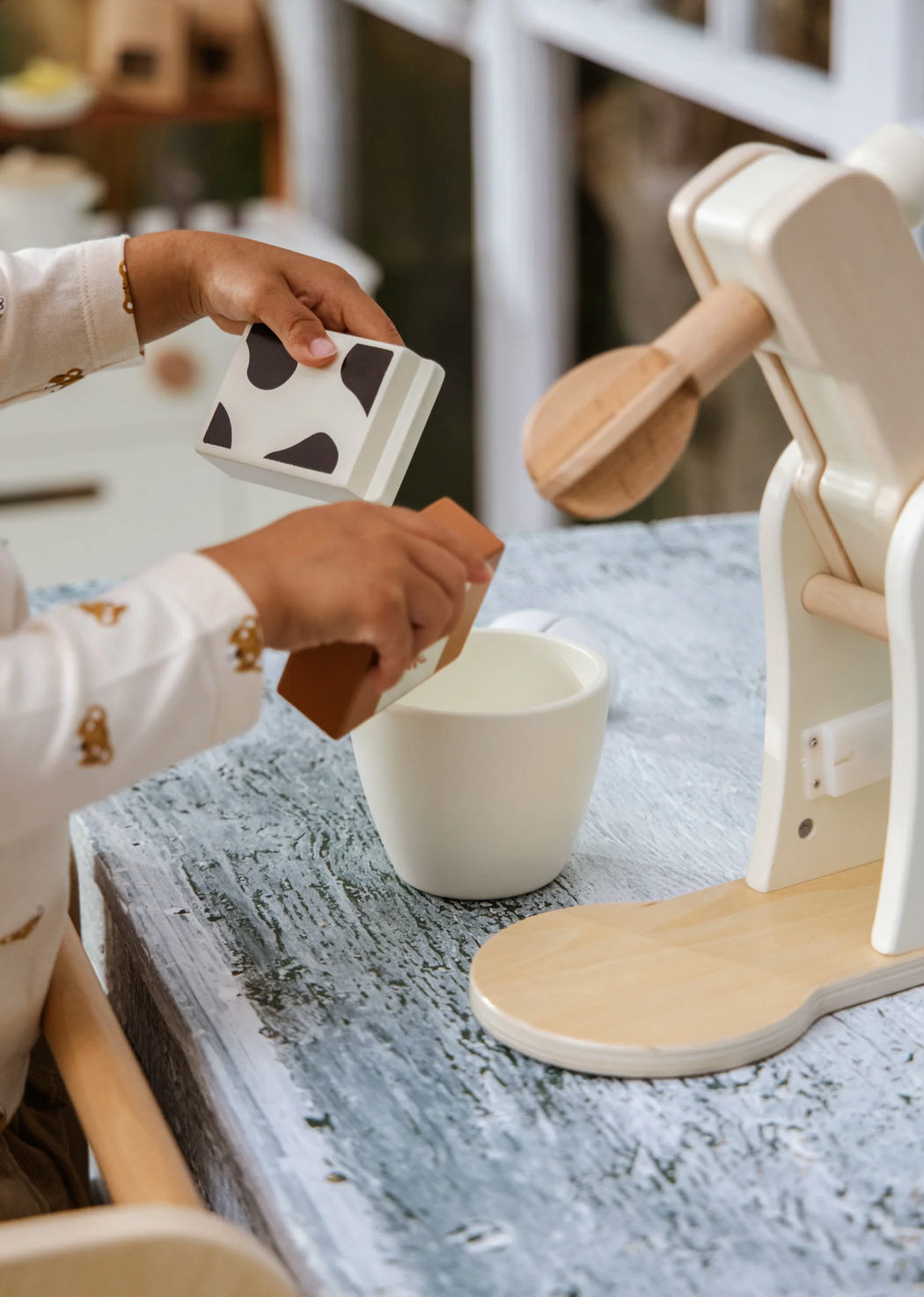 Tre Kjøkkenmikser med Tilbehør