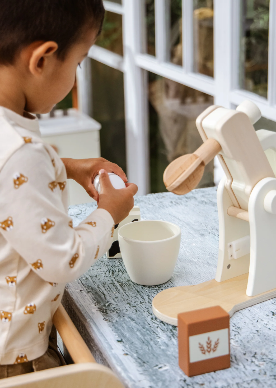 Tre Kjøkkenmikser med Tilbehør