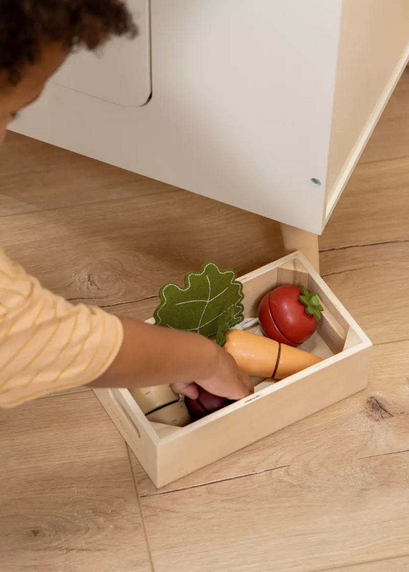 Grønnsakskurv med Lekemat