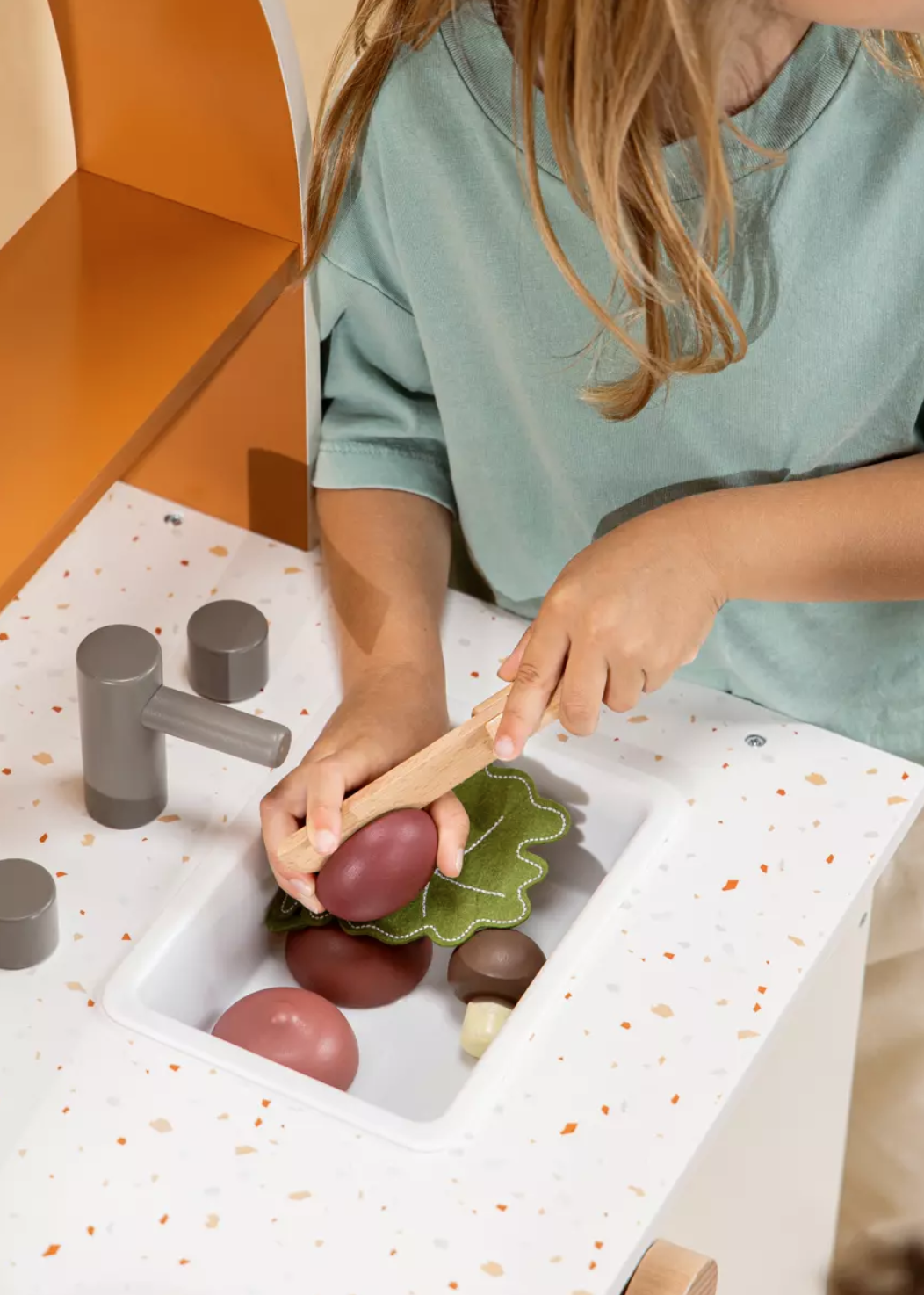 Grønnsakskurv med Lekemat