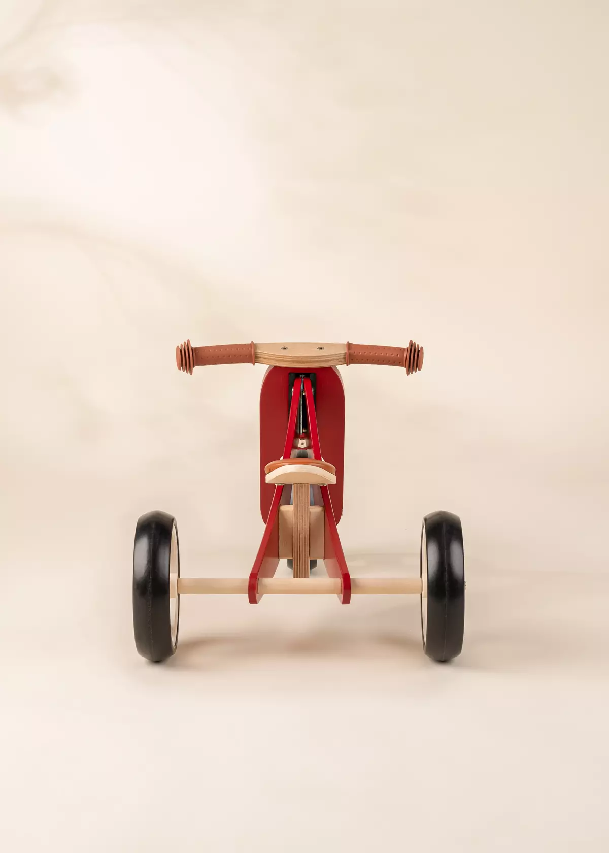 Balansesykkel 2i1 Minimo - Montessori løpesykkel rød